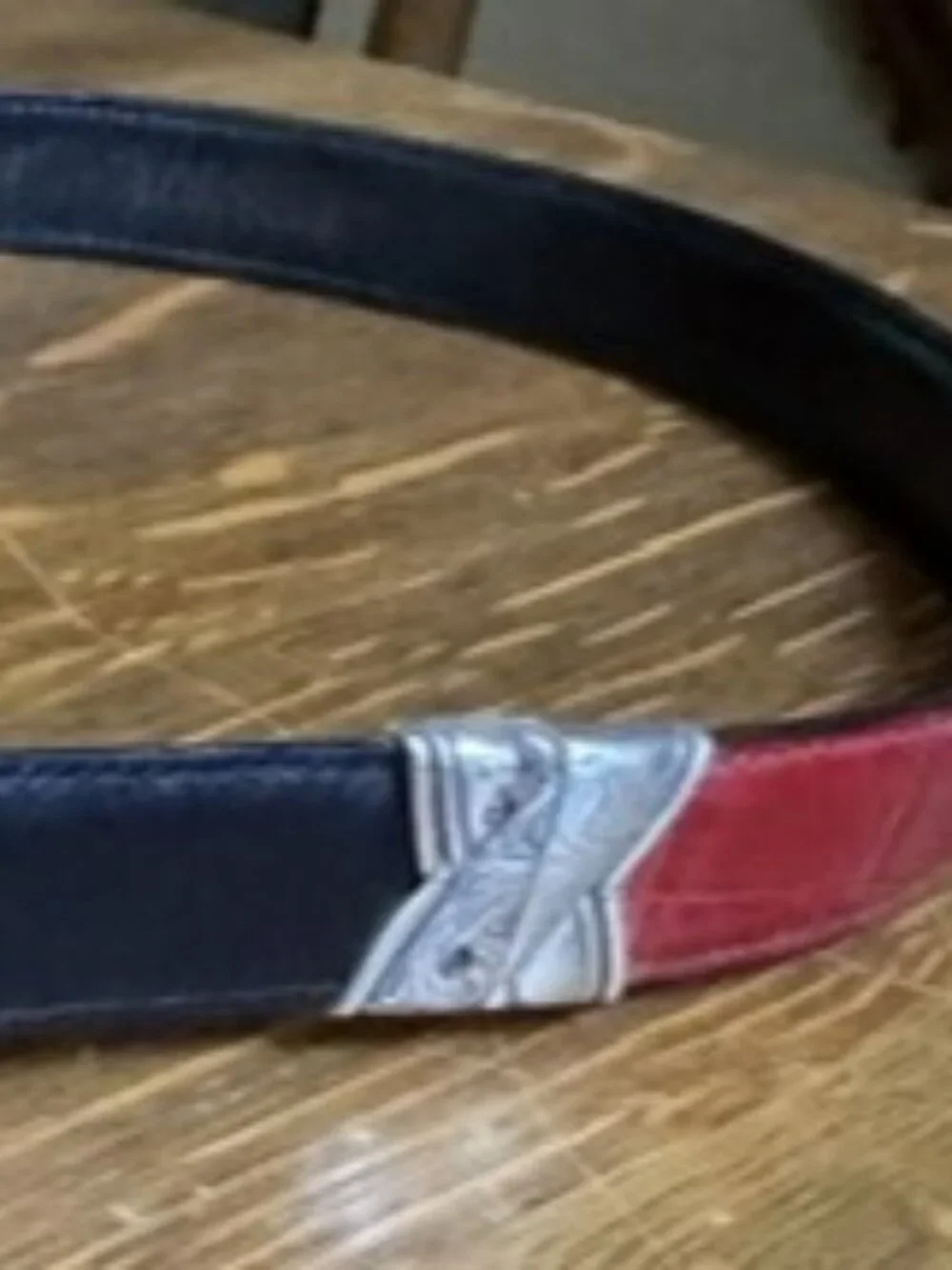 Brighton Reversible Black/Red Belt